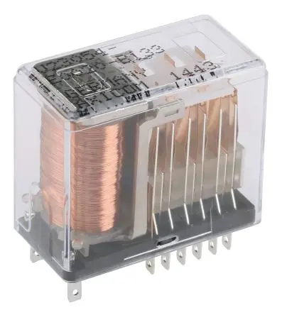 Produktfoto 1 von TE Connectivity Cradle S Signalrelais Oberfläche, 24V dc Spule, 1-poliger Umschalter, max. 2A, 125V ac / 150V dc,
