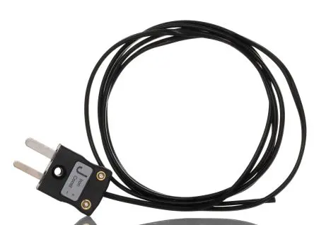 Produktfoto 1 von RS PRO Hermetically Sealed Thermocouple Perfluoralkoxyalkan Hermetisch dichtes Thermoelement Typ Typ J, Ø 7 mm x 1 m -75