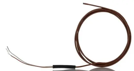 Produktfoto 1 von RS PRO Hermetically Sealed Thermocouple Perfluoralkoxyalkan Hermetisch dichtes Thermoelement Typ Typ T x 1 m -75 °C →