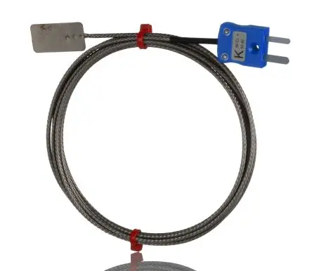RS PRO Leaf Thermocouple Edelstahl Blatt-Thermoelement Typ K, Ø 13 mm x 1 m -50 °C → 350 °C