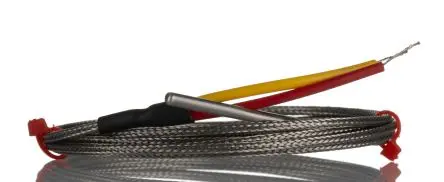 Produktfoto 1 von RS PRO Tube Thermocouple Edelstahl 316 Geerdetes Thermoelement Typ K, Ø 3.18 mm x 40 mm 60 °C → 350 °C