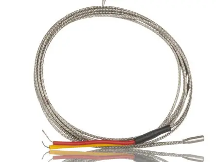 Produktfoto 1 von RS PRO Tube Thermocouple Edelstahl 316 Geerdetes Thermoelement Typ K, Ø 4 mm x 13 mm 60 °C → 350 °C