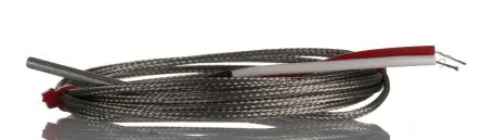 Produktfoto 1 von RS PRO Tube Thermocouple Edelstahl Geerdetes Thermoelement Typ K, Ø 3.18 mm x 40 mm 60 °C → 350 °C