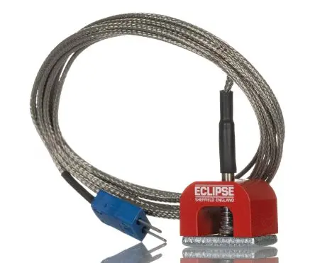 Produktfoto 1 von RS PRO Magnet Thermocouple Hufeisen-Magnet-Thermoelement Typ K, Ø 20 mm x 2 m -50 °C → 250 °C