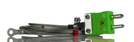 Produktfoto 1 von RS PRO Washer Thermocouple Edelstahl Unterlegscheibe-Thermoelement Typ K, Ø 5 mm x 2 m → 350 °C