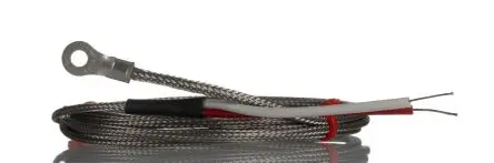 Produktfoto 1 von RS PRO Washer Thermocouple Unterlegscheibe-Thermoelement Typ K, Ø 4 mm x 2 m → 350 °C