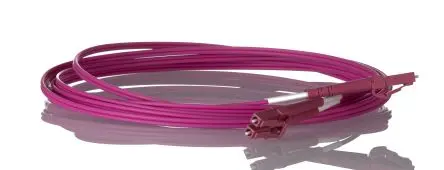 Produktfoto 1 von Molex CES LWL-Kabel 3 m 2-Fasern, Polyvinylchlorid, Raucharm halogenfrei, Plenum Hellblau 125 μm