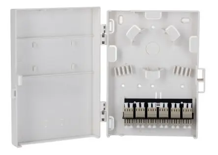 Produktfoto 1 von Molex CES LWL-Adapter, LC, Multimodus, Duplex, 12 mm, Kabel ø 5 mm, Weiß
