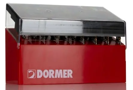 Produktfoto 1 von Dormer HSS Spiralbohrer Satz 1 mm → 13 mm, 55-teilig für Mehrmaterial