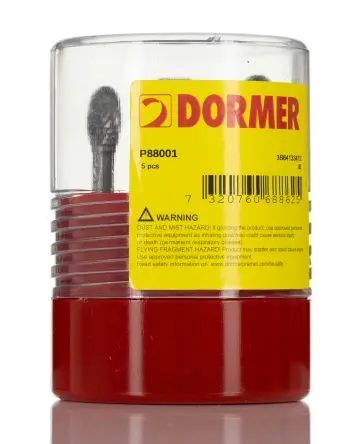 Produktfoto 1 von Dormer Entgrater Set Kugel Hartmetall