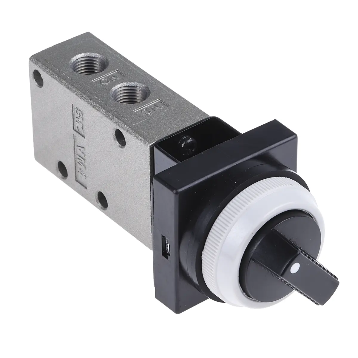 Produktfoto 1 von SMC, Dreh-Wahlschalter VM400 Pneumatik-Steuerventil, manuell 1/8 in, Aluminiumlegierung III B