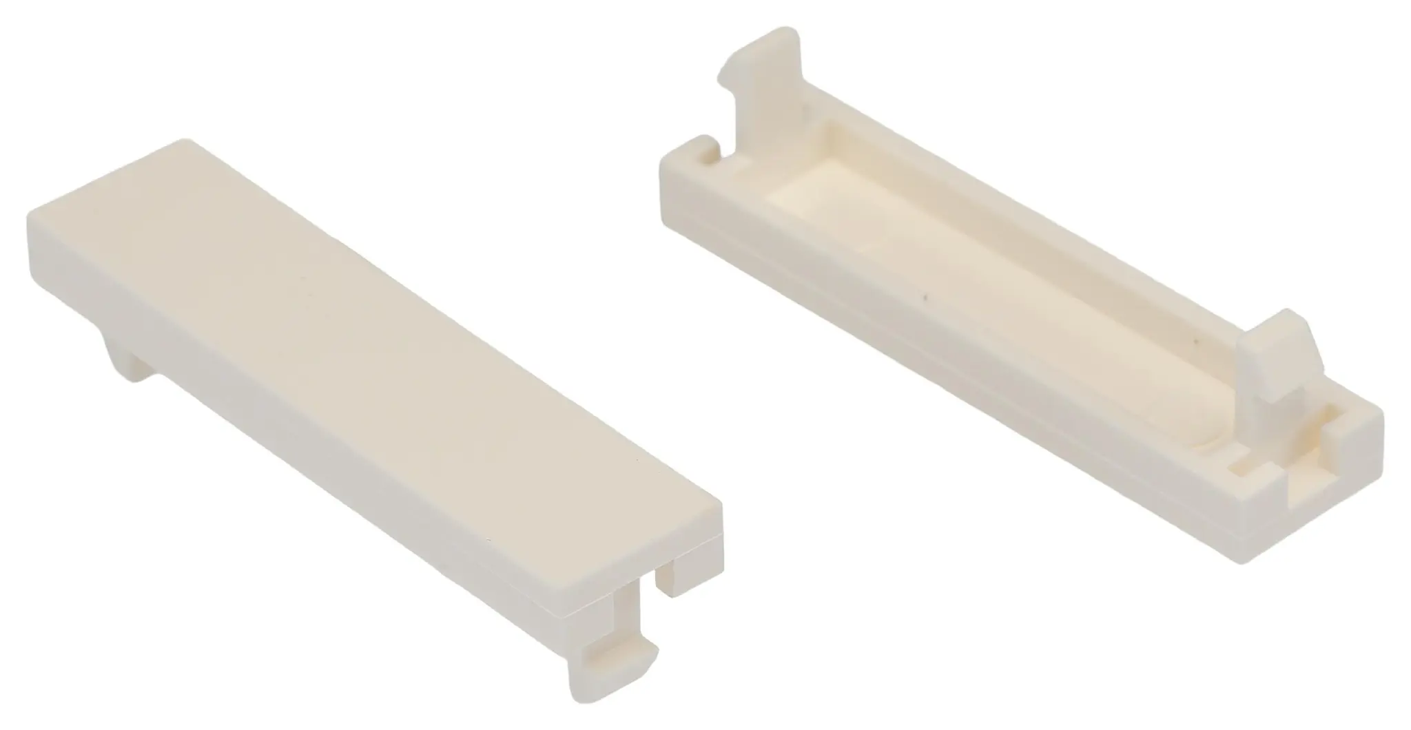 Produktfoto 1 von HellermannTyton Connectivity HTC RJ45 Viertel-Blindplatte Weiß, 1 x 12-fach Auslass Gerade