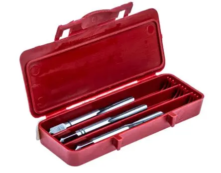 Produktfoto 1 von Dormer Gewindebohrer Satz HSS Hand, Metrisch Gerade Nut, Rechtsgewinde, 3-teilig M4