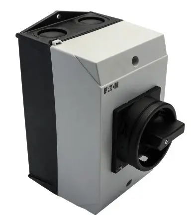 Produktfoto 1 von Eaton T3 Trennschalter 6-polig SMD 32A 15 kW Schwarz IP65 3-phasig
