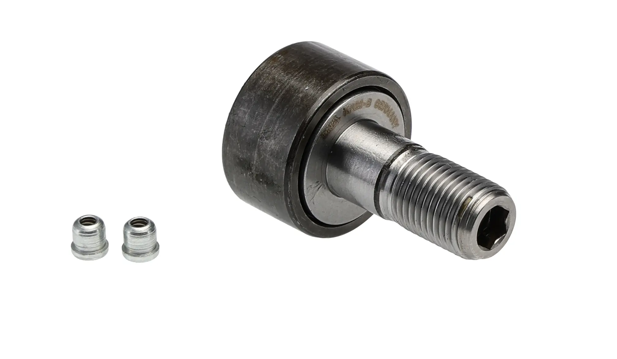 Produktfoto 1 von INA Laufrolle Rollen und Gleitlager, Wellen-Ø 22 mm, 4.5 kN 10 mm