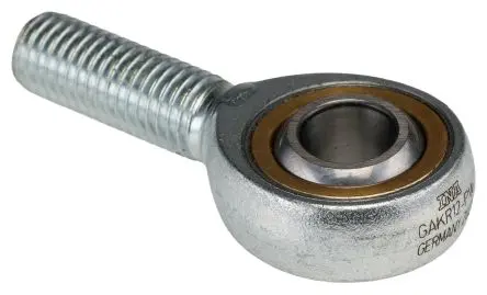 Produktfoto 1 von INA Stahl Gelenkkopf, Wellen-Ø 12 mm, M12 Metrisch, Traglast bis 24000 N