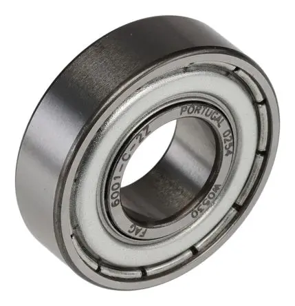 Produktfoto 1 von FAG 1-reihig Kugellager glatt, Innen-Ø 12 mm / Außen-Ø 28 mm Außen-ø , Breite 8 mm