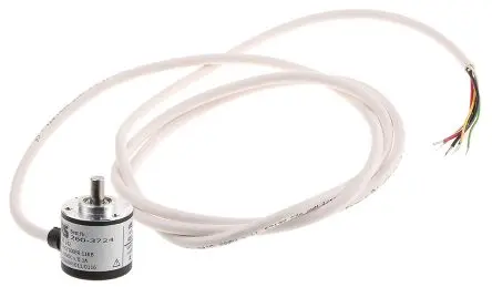 Produktfoto 1 von Hengstler RI32 Inkrementalgeber Inkremental 100 Impulse/Umdrehung/U, 30V dc, 6000 U/min, Push-Pull Fest mit Ø 6 mm
