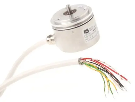 Produktfoto 1 von Hengstler RI58-O Inkrementalgeber Inkremental 1024 Impulse/Umdrehung/U, 5V dc, 10000 U/min, Push-Pull Fest mit Ø 6 mm