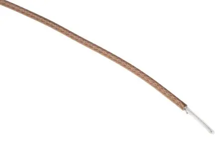 Produktfoto 1 von Habia RG-Kabel RG316/U Koaxialkabel, Verlegekabel, 50 Ω, 25 m, Aussen ø 2.5 mm Außen-ø , Braun