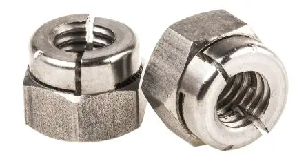 Produktfoto 1 von Aerotight Gegenmuttern, Metrisch Aerotight Stahl 13mm glatt RoHS