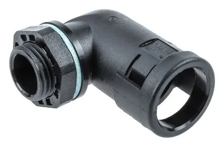 Produktfoto 1 von PMA BVWV Polyamid 6 Kabelrohr Fitting Kabelrohr M16 12 mm Schwarz IP68