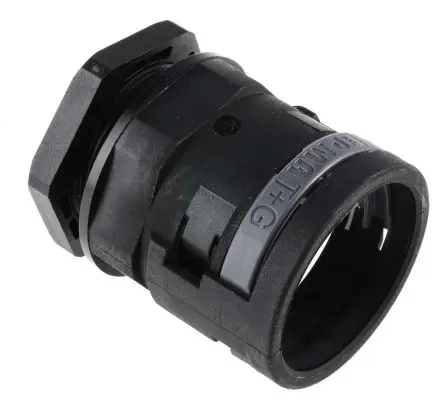 Produktfoto 1 von PMA BVNV Polyamid 6 Kabelrohr Befestigung Kabelrohr M40 36 mm Schwarz Schwarz-Finish IP68