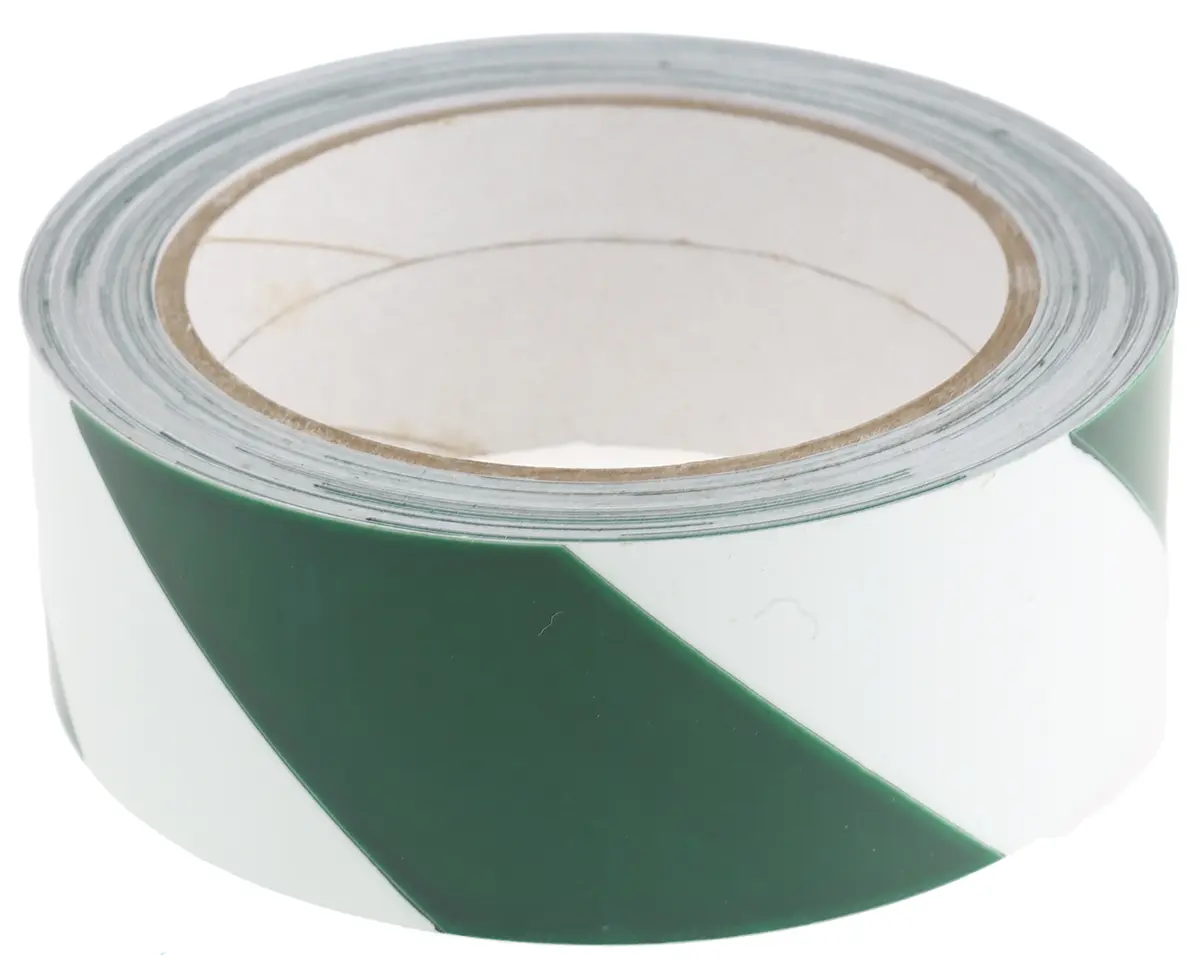 Produktfoto 1 von RS PRO Vinyl Reflektorband, Grün, 40 mm x 10 m