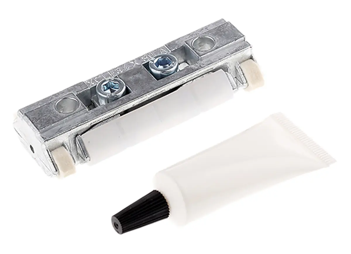 FlexLink Gleitelement Polyethylen mit ultrahohem Molekulargewicht, Stahl, Polyamid, Zink, Aluminiumdruckguss mit
