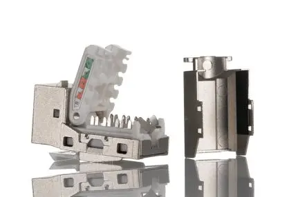 Produktfoto 1 von Molex CES PowerCat RJ-Steckverbindermodul, RJ45 Typ Keystone-Jack, Abschirm Abgeschirmt, L. 38 mm, Anschlüsse 1 Port