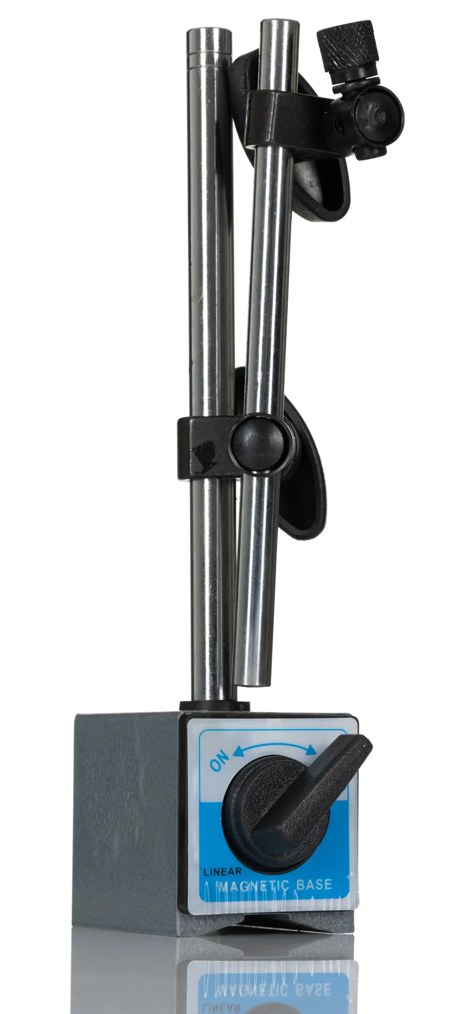 Produktfoto 1 von RS PRO Stahl Messuhrständer