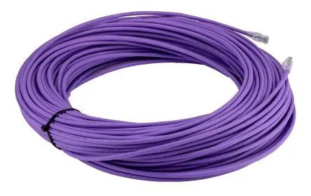 Produktfoto 1 von HellermannTyton Connectivity Category 6A Kat. 6 Ethernet-Kabel, 70 m, Violett, A RJ45 Ungeschirmt, Raucharm halogenfrei