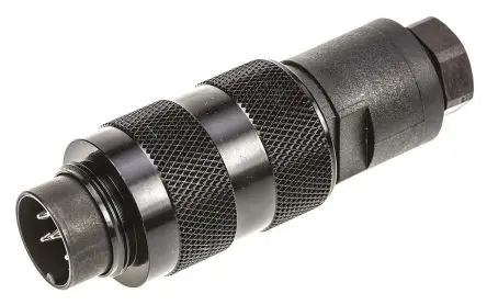 Produktfoto 1 von binder 723 21.5 mm M16 Rundsteckverbinder Buchse 6-polig Stecker 5A Kabel IP67