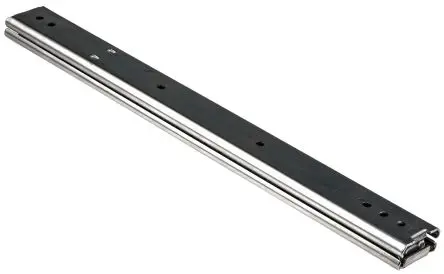 Produktfoto 1 von Accuride Teleskopschiene, Stahl, 2 UHE, DZ0301, 67kg max., 19.1mm breit, 35.3 mm hoch, 378 mm tief