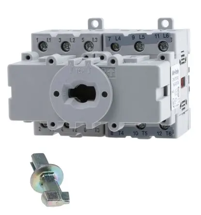 Produktfoto 1 von Allen Bradley 194E Trennschalter 6-polig Panel 25A 11 kW Gelb, Rot, Grau, Schwarz IP66 3-phasig