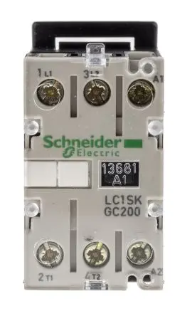 Produktfoto 1 von Schneider Electric TeSyS SK Schütz 230V ac-Spule, 2-polig, 690V ac / 5 A 230V ac 2.2 kW 2 Schließer Motorsteuerung