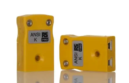 Produktfoto 1 von RS PRO XQ Thermoelement-Steckverbinder Miniatur-Thermoelementstecker Inline-Buchse 4 mm für Thermoelement