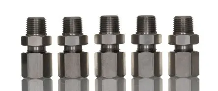 Produktfoto 1 von RS PRO BSPT Thermoelement-Kompressionsverschraubung Messing Verschraubung 6 mm für Thermoelement oder PRT-Sonde