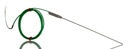 Produktfoto 1 von RS PRO Edelstahl 310 Mineralisoliertes Thermoelement Typ K, Ø 1.5 mm x 1000 mm -40 °C → 1100 °C