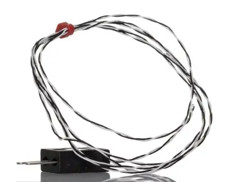 Produktfoto 1 von RS PRO Polytetrafluorethylen Thermoelement mit offener Messstelle Typ Typ J, Ø 1 mm x 1 m -75 °C → 250 °C