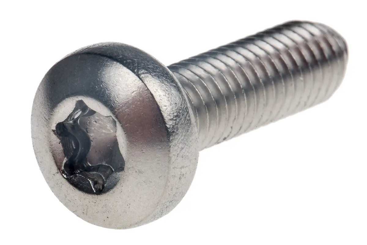Produktfoto 1 von RS PRO Linsenkopf Innensechsrund Schrauben ISO 14583 A2, M6 x 20mm Edelstahl