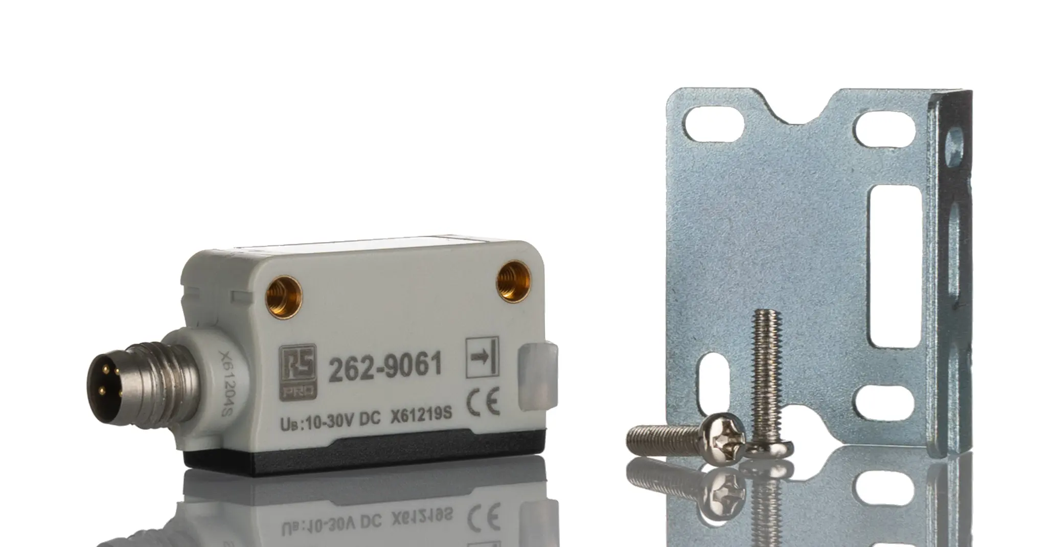 Produktfoto 1 von RS PRO Kubisch Optischer Sensor, Durchgangsstrahl, Bereich 20 m, Anschlusskabel, Hellschaltend