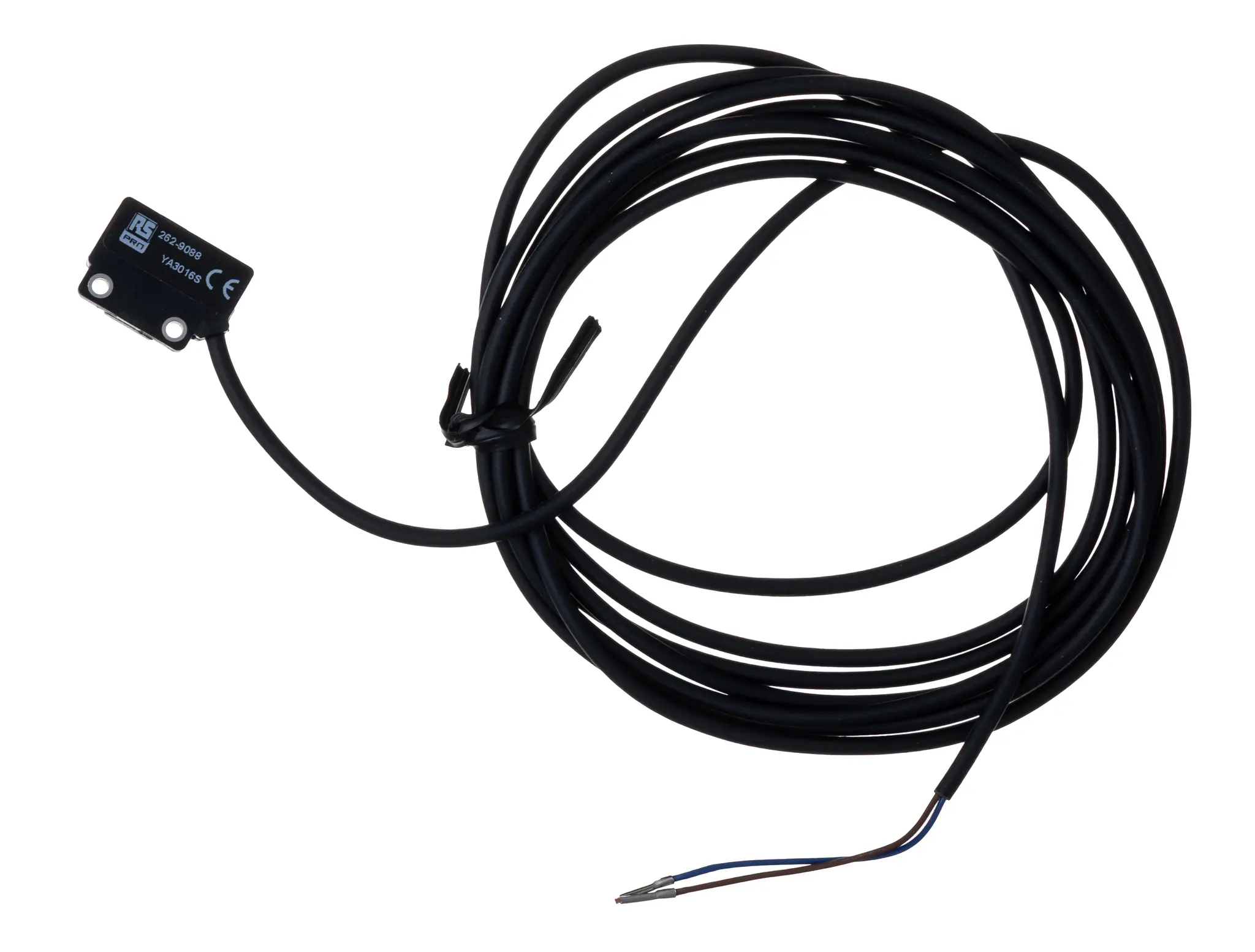 Produktfoto 1 von RS PRO Kubisch Optischer Sensor, Durchgangsstrahl, Bereich 0,5 m, Anschlusskabel, Hellschaltend