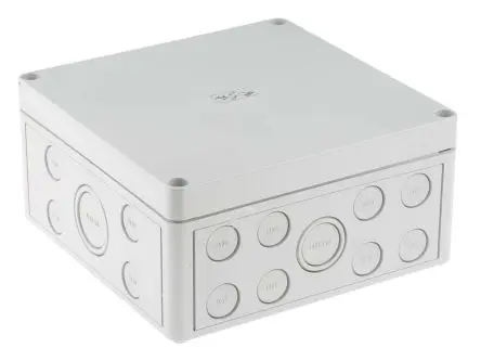Produktfoto 1 von Spelsberg TK PC Polycarbonat Abzweigdose Grau IP66 Breite 180mm Höhe 90 mm Länge 182 mm