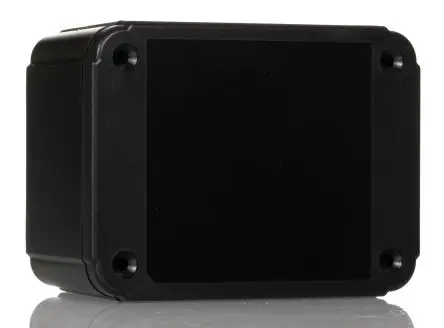 Produktfoto 1 von Hammond RL6115; Universalgehäuse; ABS; Schwarz Geflanscht IP54 Breite 60 mm Höhe 40 mm Länge 80 mm