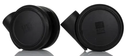 Produktfoto 1 von Rittal Rolle, für Kühlgerät, Datenrack, Gehäusetyp VX, IW, PC, SE, TP Standfüße, TS CP 125 mm 125 mm