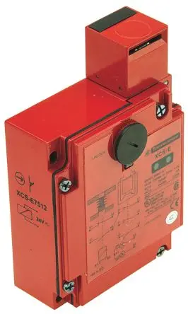 Produktfoto 1 von Telemecanique Sensors, XCS-E Magnetverriegelungsschalter Verriegelungsfähig Betätiger inklusive, Schlüssel, Schließer