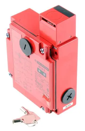 Produktfoto 1 von Telemecanique Sensors, XCS-E Magnetverriegelungsschalter Entriegelungsfähig Betätiger inklusive, Schlüssel, 1