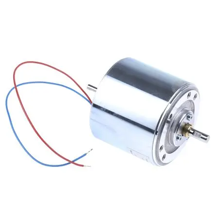 McLennan Servo Supplies M66CE Servomotor, 27 Ncm, 24V, 1600U/min, 30 W, 12 Nm, 6 mm, B. 66mm, T. 153.7 mm, L. 64 mm, L.