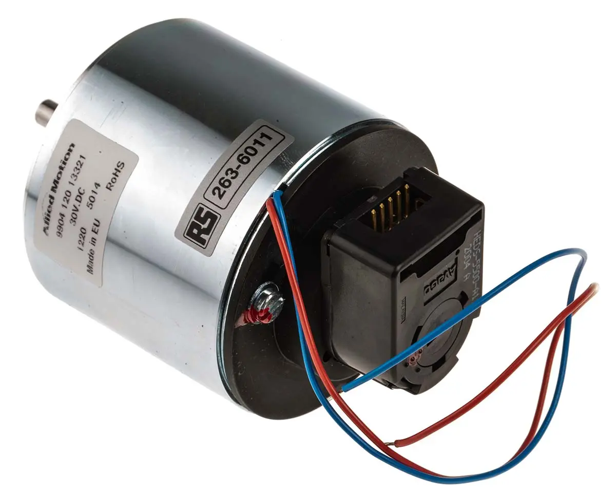 McLennan Servo Supplies M66 Servomotor, 36 Ncm, 24/30 V, 1600 rpm, 30 W, 12 Ncm, 6 mm, B. 66 mm, T. 212.7 mm, L. 88 mm,